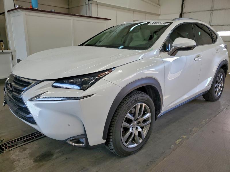 LEXUS NX 300H 2016 with VIN JTJBJRBZ8G2033734 - Photo from auction