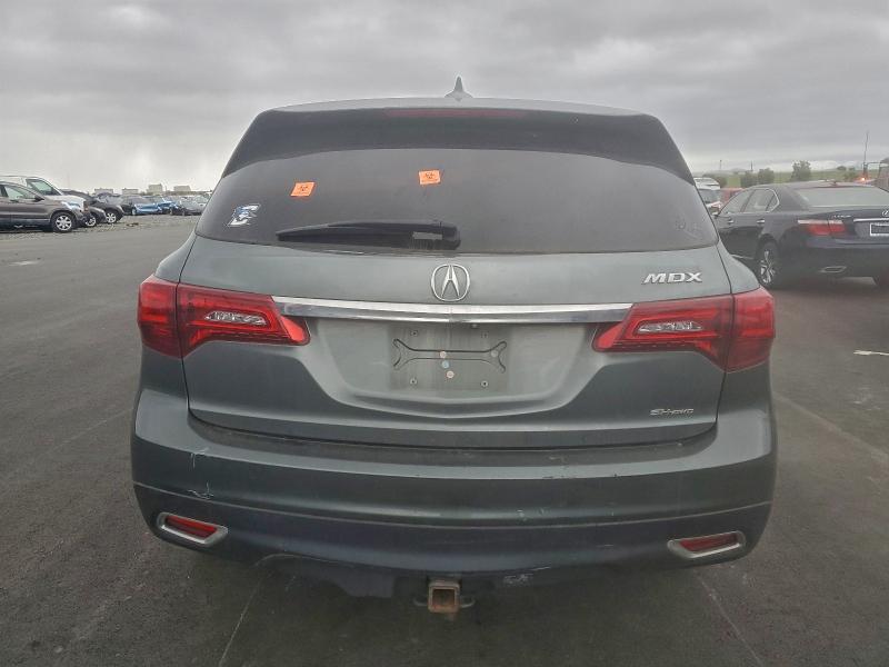 Photo 6 from auction – 2014 ACURA MDX with VIN 5FRYD4H42EB040254
