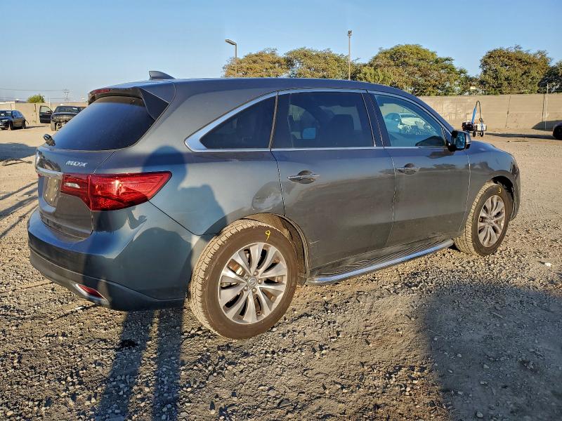 Photo 3 from auction – 2016 ACURA MDX TECHNO with VIN 5FRYD3H4XGB009864