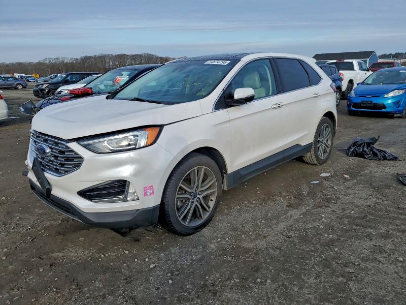 FORD EDGE TITAN 2019 with VIN 2FMPK4K90KBB47363 - Photo from auction