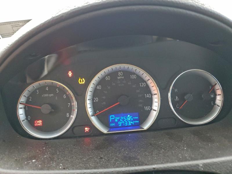 Photo 9 from auction – 2009 HYUNDAI SONATA GLS with VIN 5NPET46C39H553604