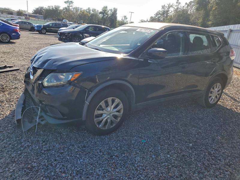 NISSAN ROGUE S 2016 with VIN KNMAT2MV8GP691390 - Photo from auction