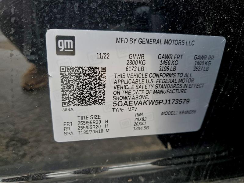 Photo 14 from auction – 2023 BUICK ENCLAVE ES with VIN 5GAEVAKW5PJ173579