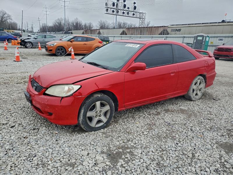 HONDA CIVIC EX 2004 with VIN 1HGEM229X4L046779 - Photo from auction