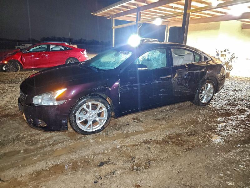NISSAN MAXIMA S 2014 مع رقم تعريف المركبة 1N4AA5AP5EC493549 - صورة من المزاد