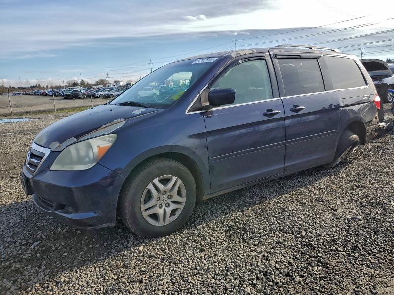 HONDA ODYSSEY EX 2007 with VIN 5FNRL38777B062587 - Photo from auction