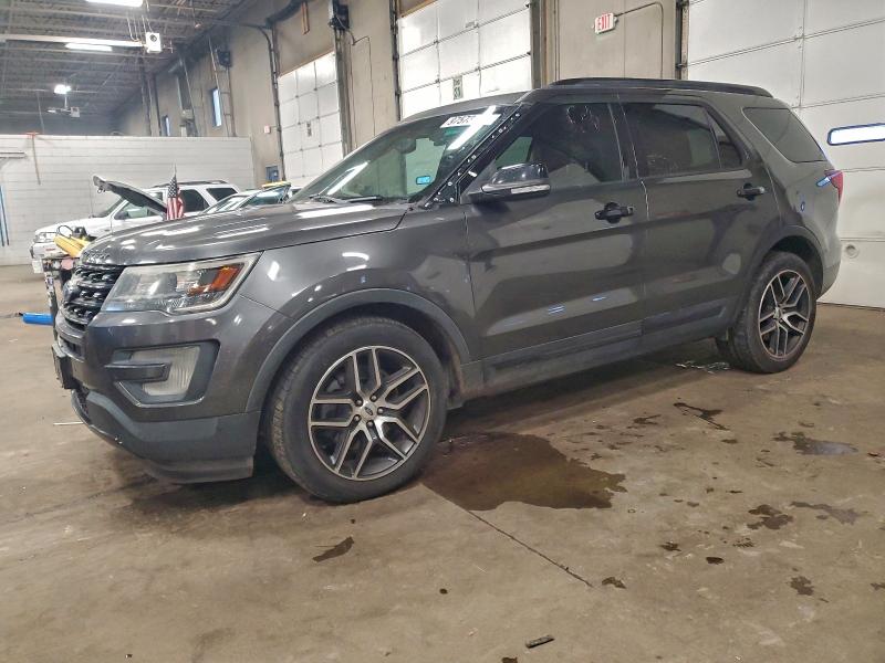 FORD EXPLORER S 2016 with VIN 1FM5K8GT5GGC59207 - Photo from auction