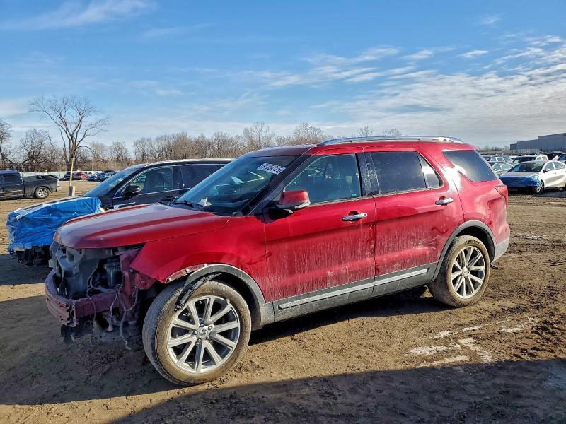 FORD EXPLORER L 2017 with VIN 1FM5K8F81HGC15042 - Photo from auction