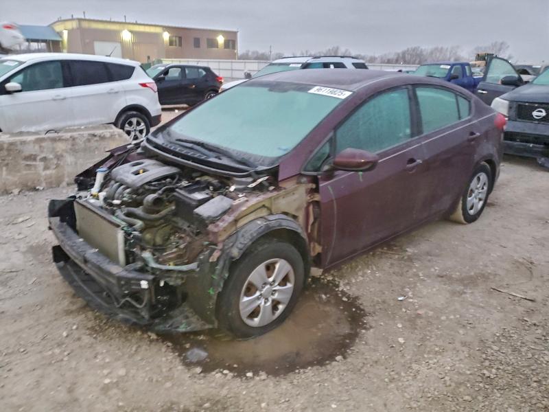 KIA FORTE LX 2017 with VIN 3KPFK4A75HE011442 - Photo from auction