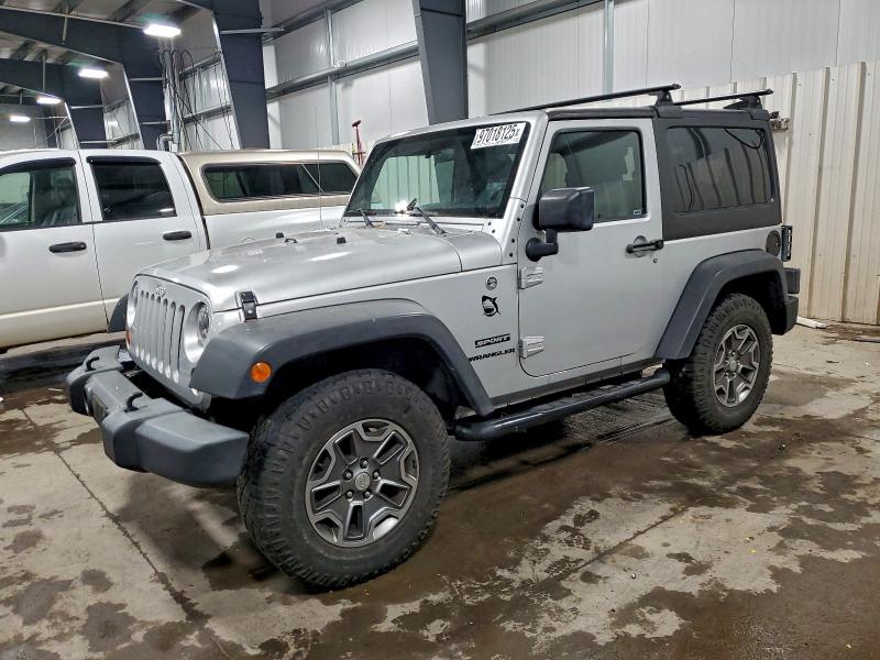 JEEP WRANGLER S 2010 with VIN 1J4AA2D17AL111736 - Photo from auction