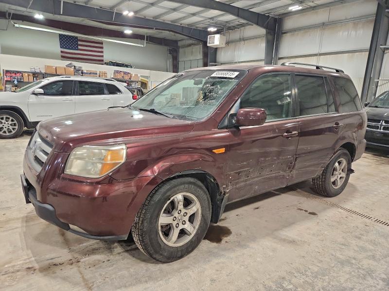 HONDA PILOT EX 2007 with VIN 5FNYF28467B008359 - Photo from auction