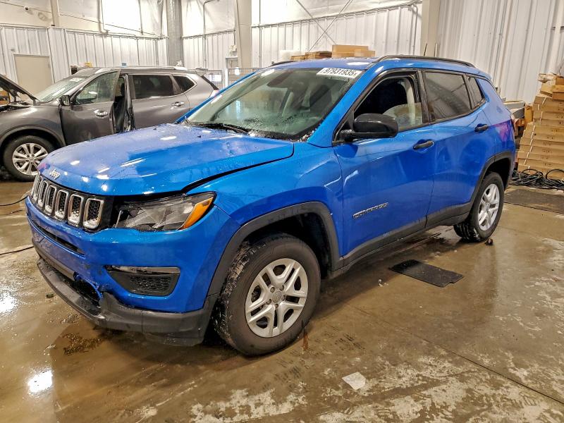 JEEP COMPASS SP 2017 with VIN 3C4NJDAB4HT666884 - Photo from auction