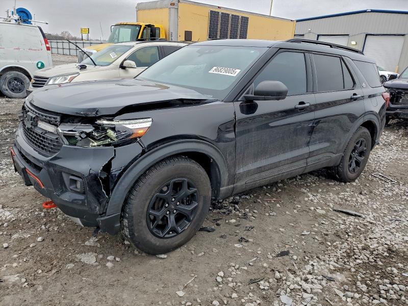 FORD EXPLORER T 2021 with VIN 1FMSK8JH5MGC29658 - Photo from auction