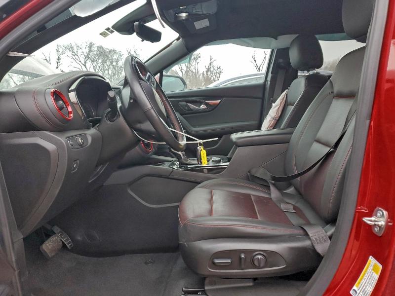 Photo 7 from auction – 2021 CHEVROLET BLAZER RS with VIN 3GNKBKRS4MS534207