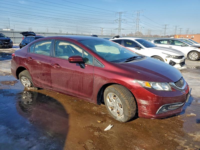Photo 4 from auction – 2014 HONDA CIVIC with VIN 19XFB2F57EE208989