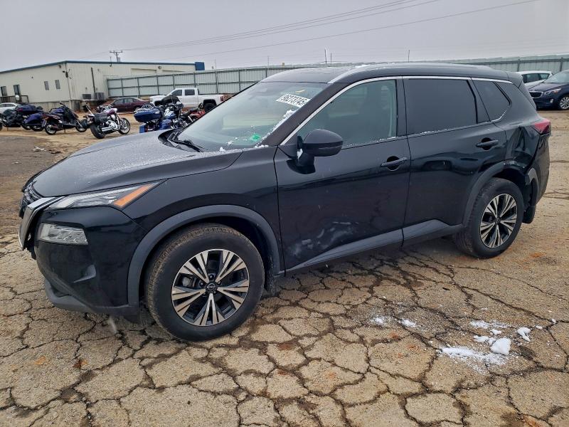 NISSAN ROGUE SV 2022 with VIN 5N1BT3BB9NC729633 - Photo from auction