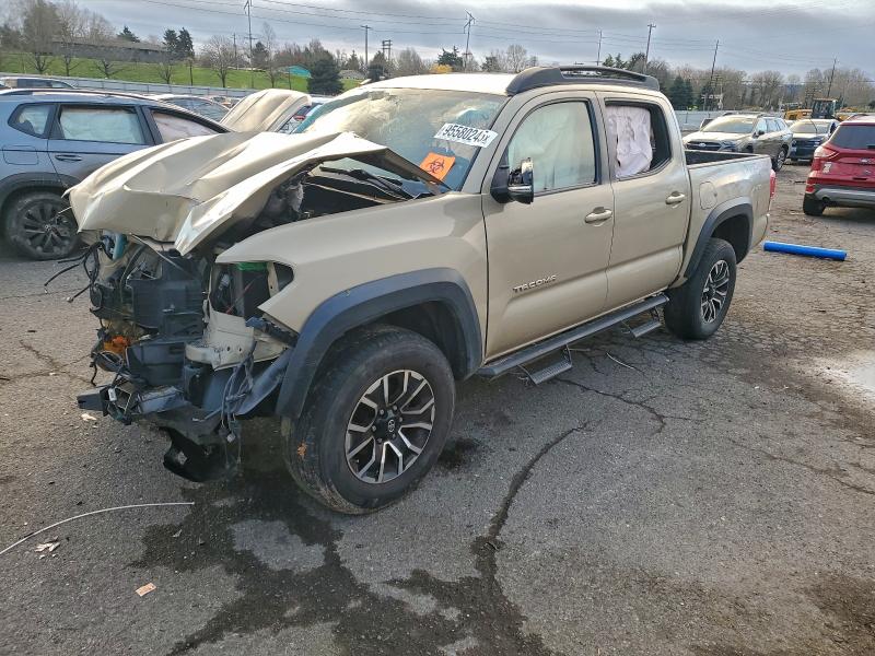 TOYOTA TACOMA DOU 2017 with VIN 3TMCZ5AN7HM052907 - Photo from auction