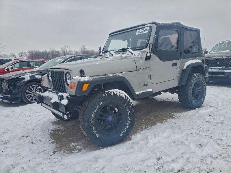 JEEP WRANGLER / 2001 with VIN 1J4FA29P91P338194 - Photo from auction