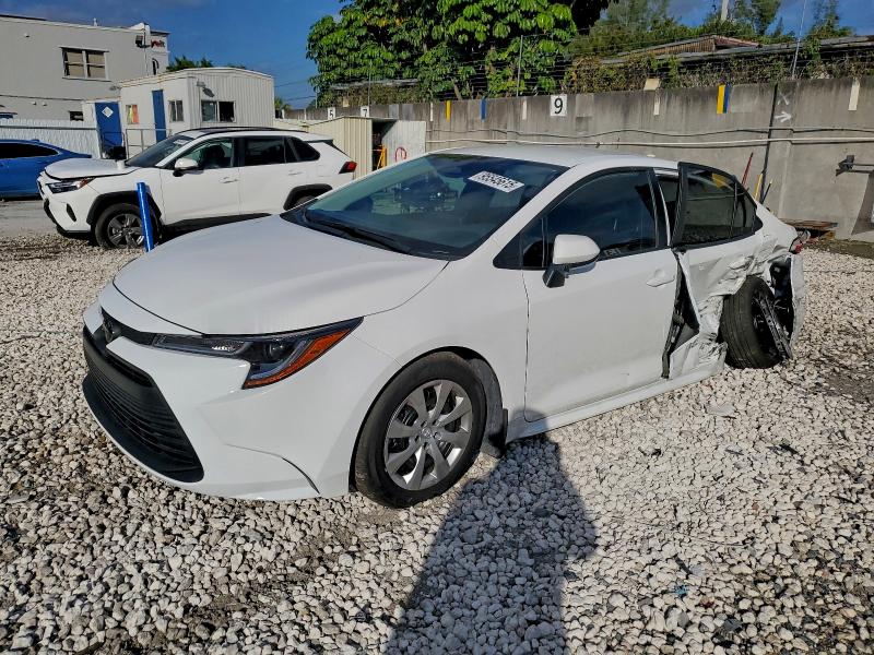 TOYOTA COROLLA LE 2025 with VIN 5YFB4MDE0SP353907 - Photo from auction