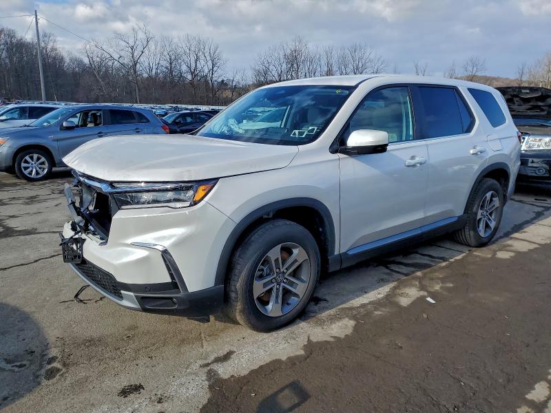 HONDA PILOT EXL 2025 with VIN 5FNYG1H46SB142787 - Photo from auction