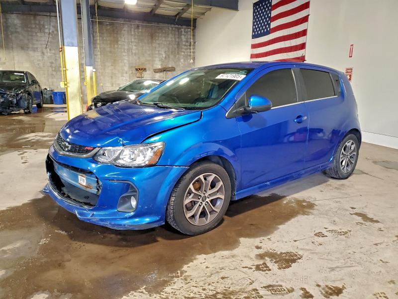 CHEVROLET SONIC LT 2018 with VIN 1G1JD6SG7J4122525 - Photo from auction