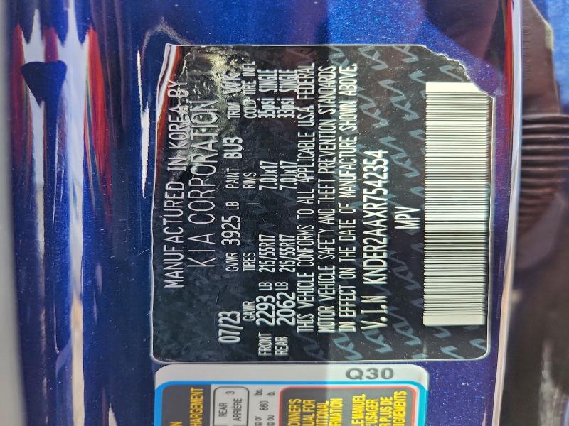 Photo 14 from auction – 2024 KIA SELTOS EX with VIN KNDER2AAXR7542354