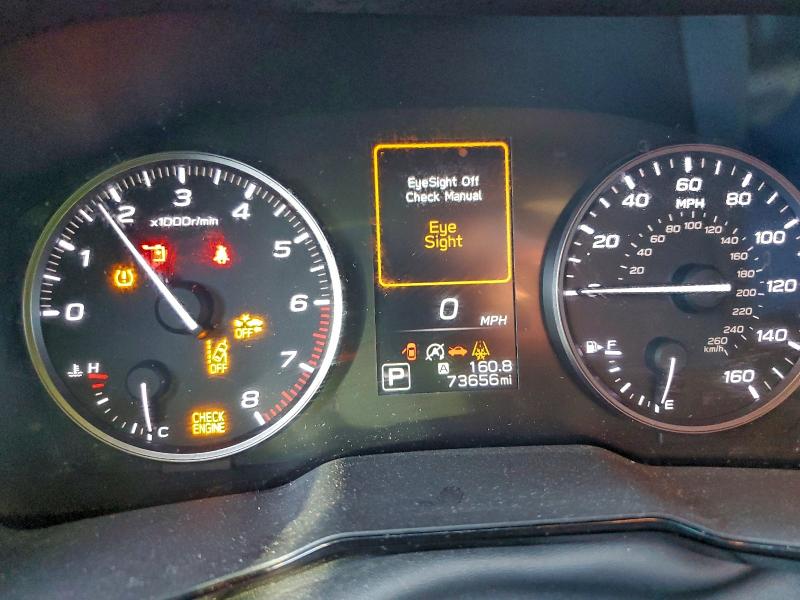 Photo 9 from auction – 2020 SUBARU OUTBACK with VIN 4S4BTAAC9L3242895