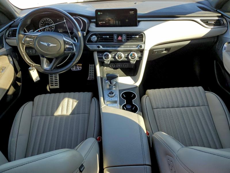 Photo 8 from auction – 2022 GENESIS G70 BASE with VIN KMTG54TE9NU083976
