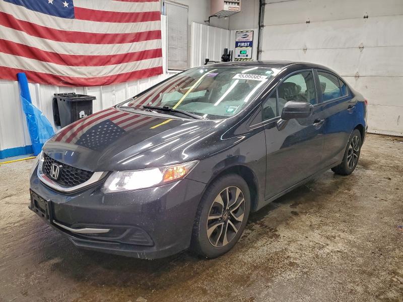 HONDA CIVIC EX 2014 with VIN 19XFB2F86EE209075 - Photo from auction