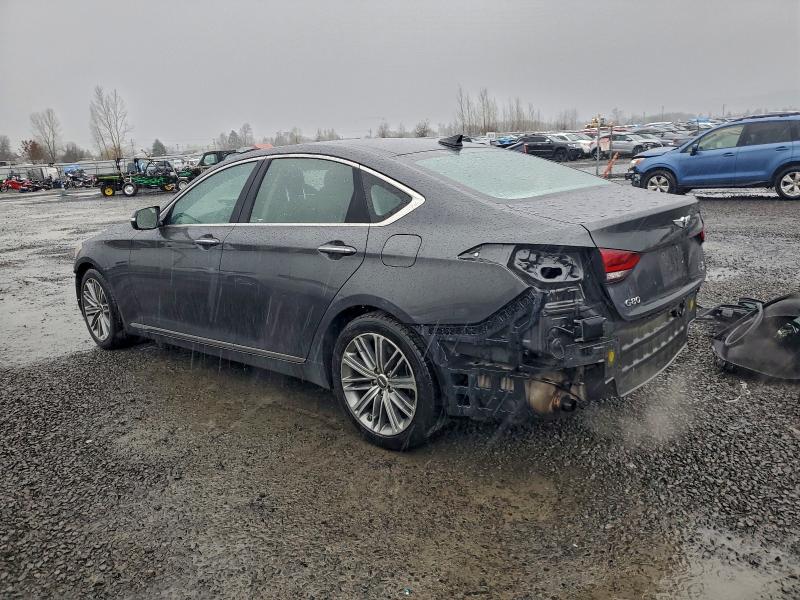 Photo 2 from auction – 2018 GENESIS G80 BASE with VIN KMHGN4JE2JU230677