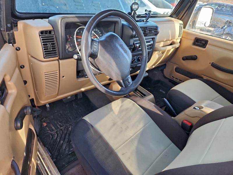 Photo 8 from auction – 2001 JEEP WRANGLER / with VIN 1J4FA59S41P322250