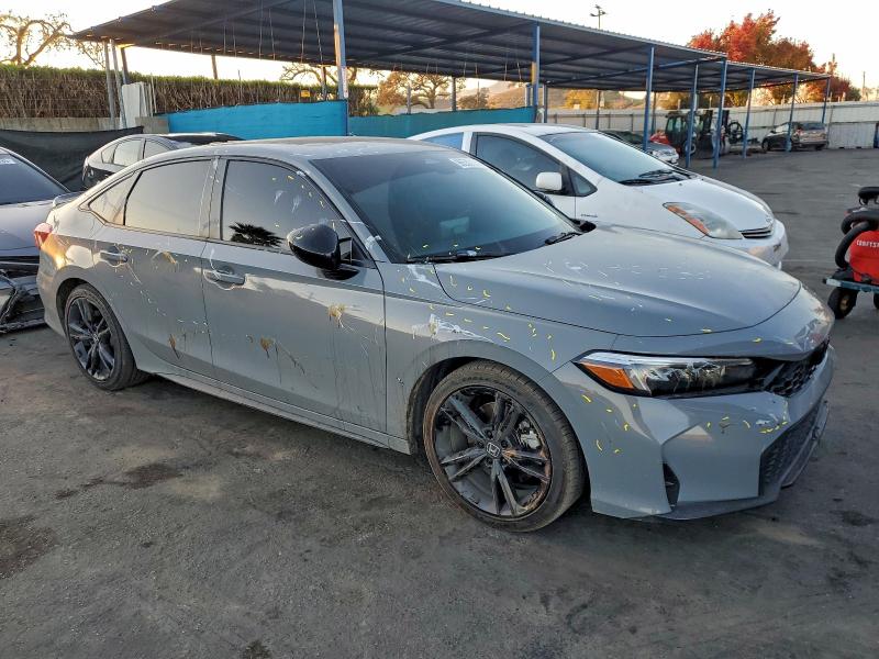 Photo 4 from auction – 2025 HONDA CIVIC with VIN 2HGFE1E51SH470334