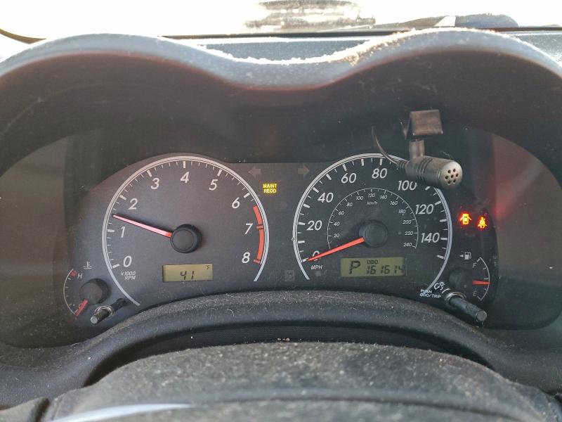 Photo 9 from auction – 2009 TOYOTA COROLLA BA with VIN 1NXBU40E89Z062988