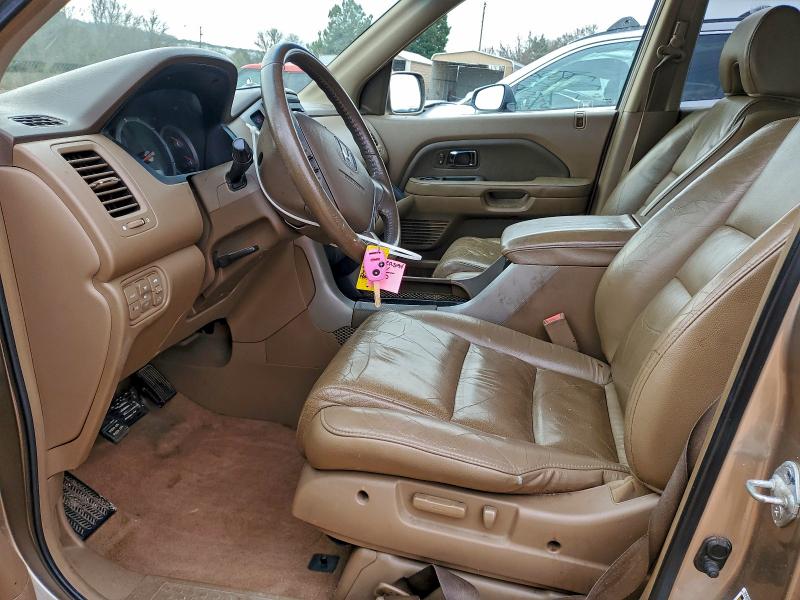 Photo 7 from auction – 2007 HONDA PILOT EXL with VIN 5FNYF28557B014601