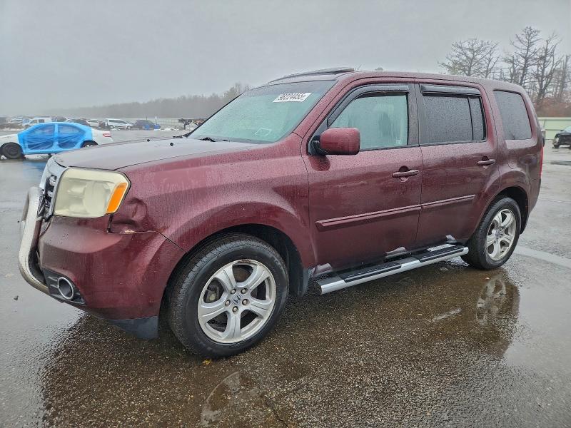 HONDA PILOT EXL 2012 with VIN 5FNYF4H58CB019507 - Photo from auction