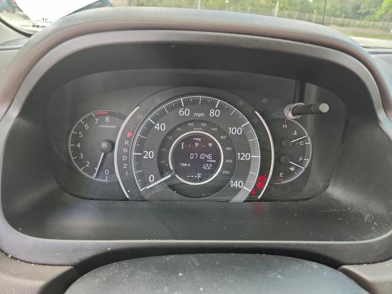 Photo 9 from auction – 2012 HONDA CR-V with VIN 5J6RM3H72CL043489