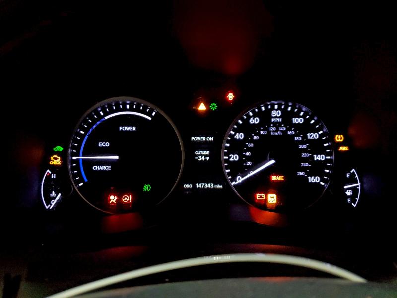 Photo 9 from auction – 2014 LEXUS ES 300H with VIN JTHBW1GGXE2048437