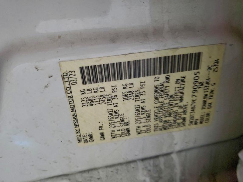 Photo 14 from auction – 2023 NISSAN ROGUE S with VIN 5N1BT3AB7PC790905