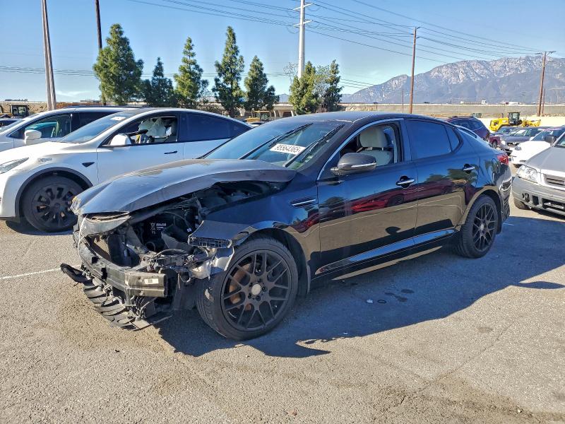 KIA OPTIMA LX 2014 with VIN 5XXGM4A75EG329580 - Photo from auction