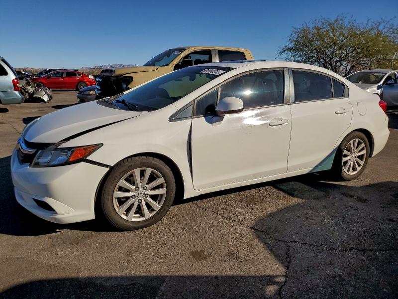 HONDA CIVIC EX 2012 with VIN 2HGFB2F87CH574318 - Photo from auction
