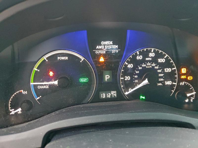 Photo 9 from auction – 2012 LEXUS RX 450H with VIN JTJBC1BA0C2424277