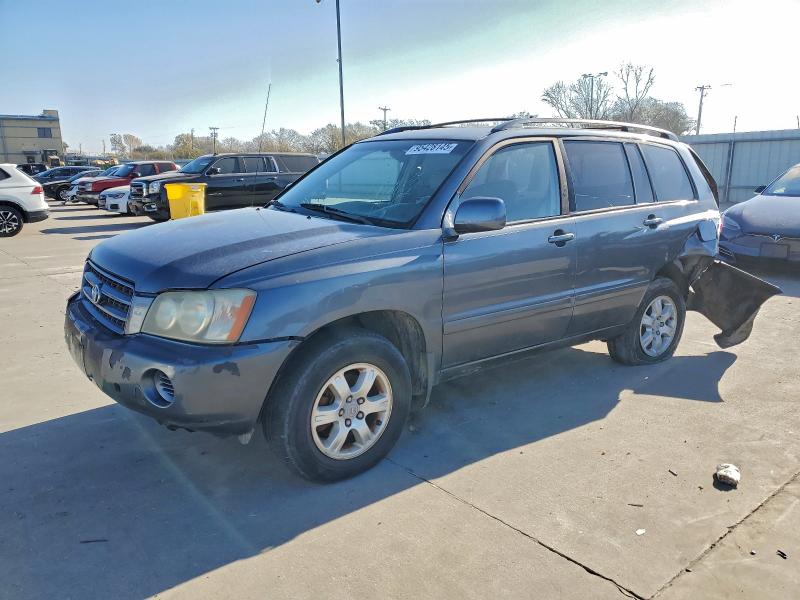 TOYOTA HIGHLANDER 2003 с VIN JTEHF21A630111138 - Фото с аукциона