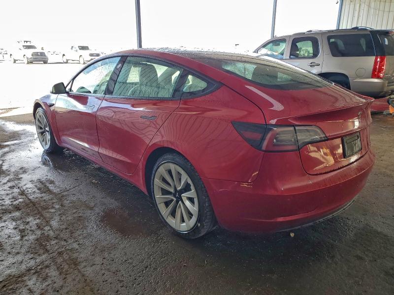 Photo 2 from auction – 2022 TESLA MODEL 3 with VIN 5YJ3E1EA6NF289173
