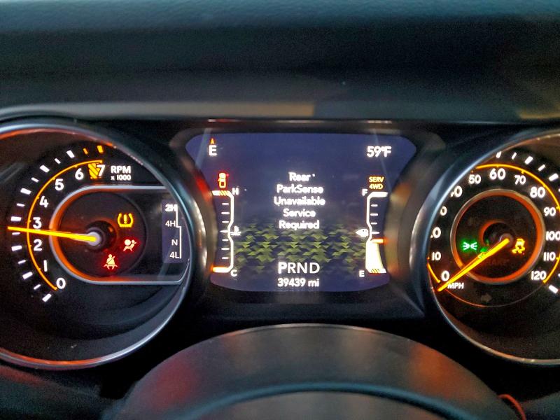 Photo 9 from auction – 2020 JEEP GLADIATOR with VIN 1C6HJTAG9LL128602