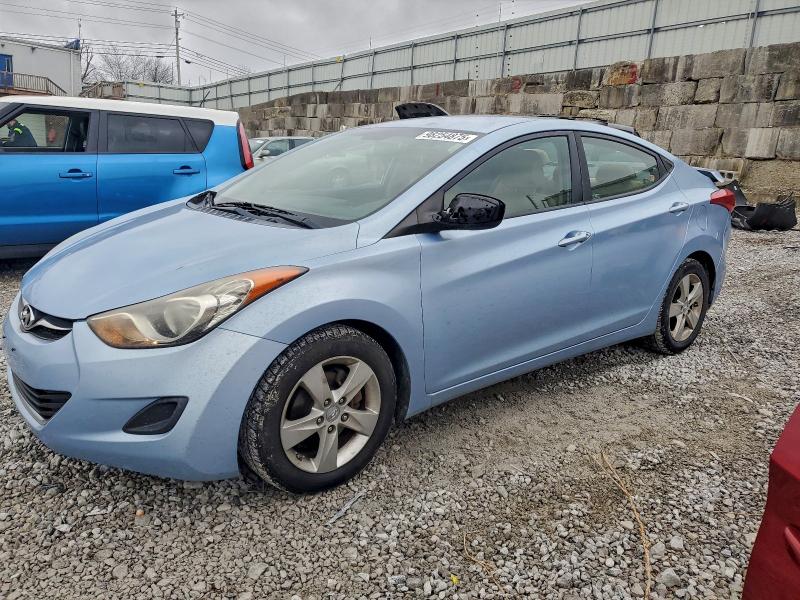 HYUNDAI ELANTRA GL 2011 with VIN KMHDH4AE6BU091312 - Photo from auction