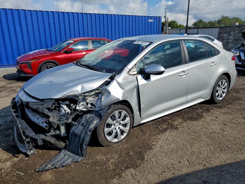 TOYOTA COROLLA LE 2021 with VIN 5YFEPMAEXMP165844 - Photo from auction