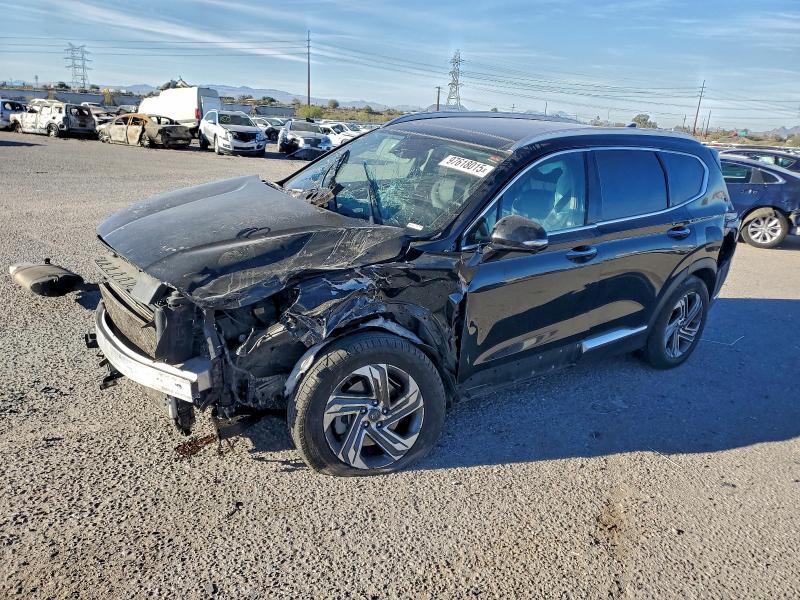 HYUNDAI SANTA FE 2023 with VIN 5NMS34AJ4PH548222 - Photo from auction