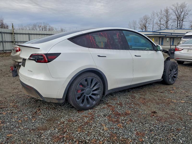 Photo 3 from auction – 2022 TESLA MODEL Y with VIN 7SAYGDEF5NF461936