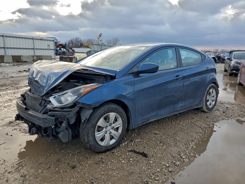 HYUNDAI ELANTRA SE 2016 with VIN KMHDH4AE3GU620657 - Photo from auction