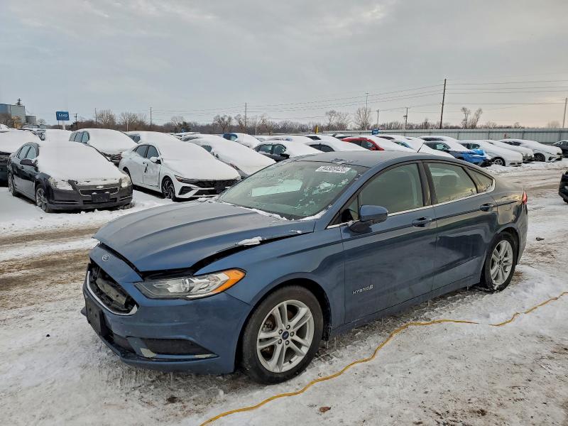 Photo 1 from auction – 2018 FORD FUSION SE with VIN 3FA6P0LU5JR145501